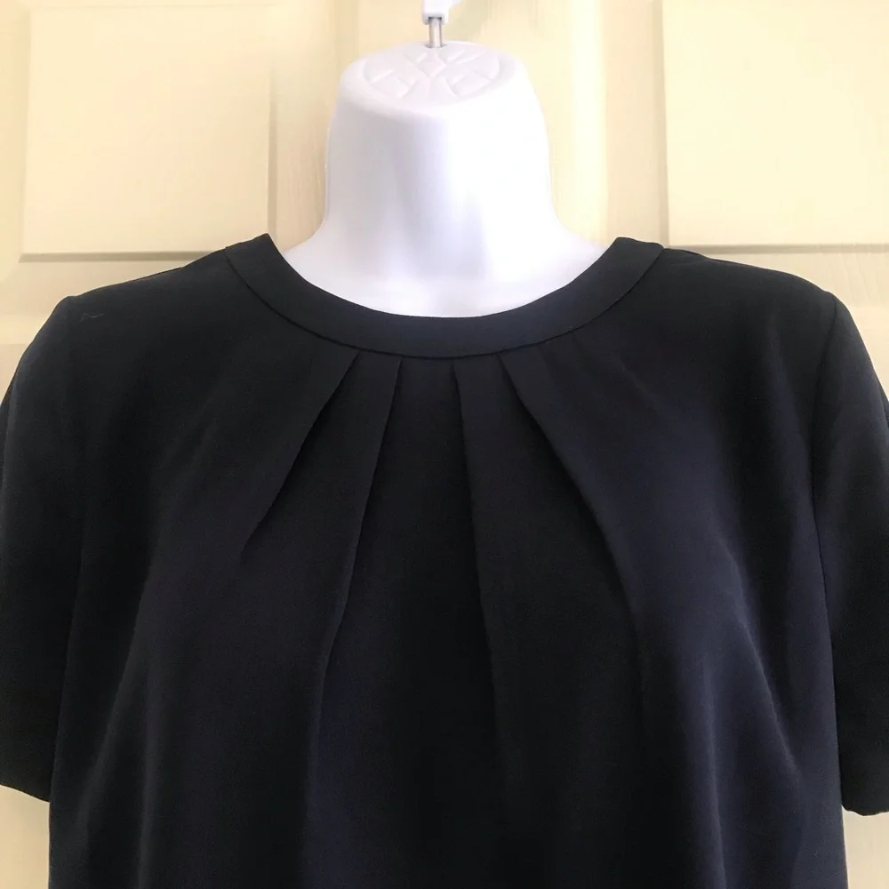 J. Crew Factory Keyhole Open Back Blouse MP_3